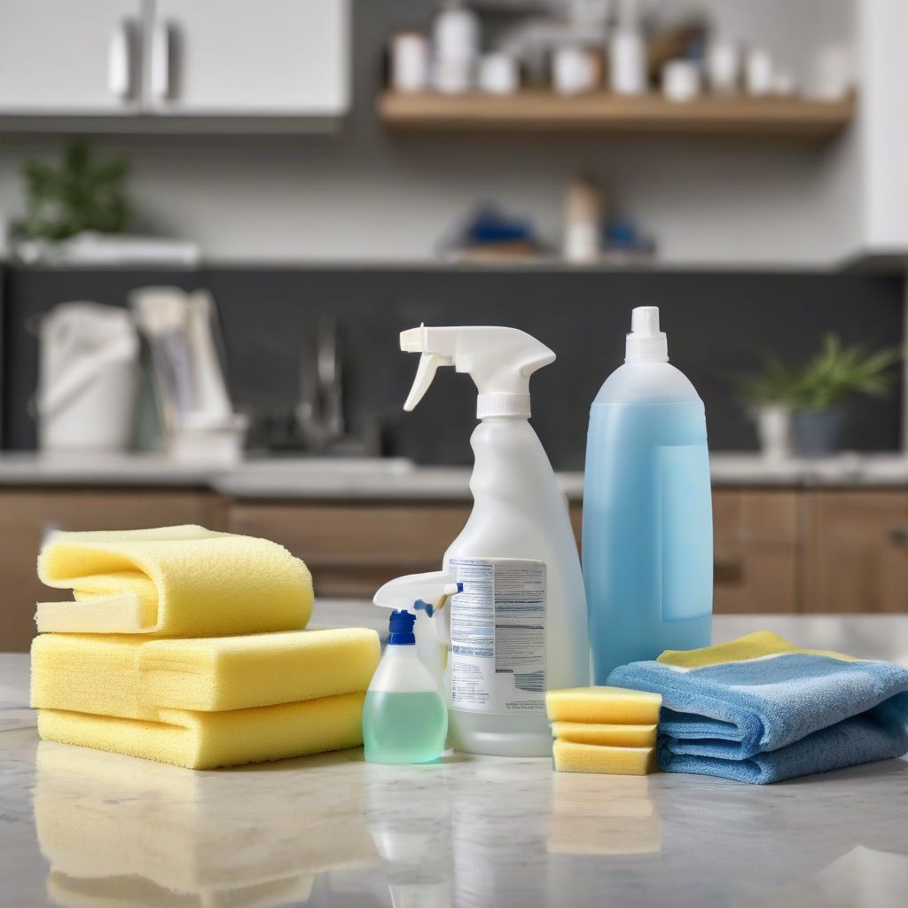 cleaning supplies image